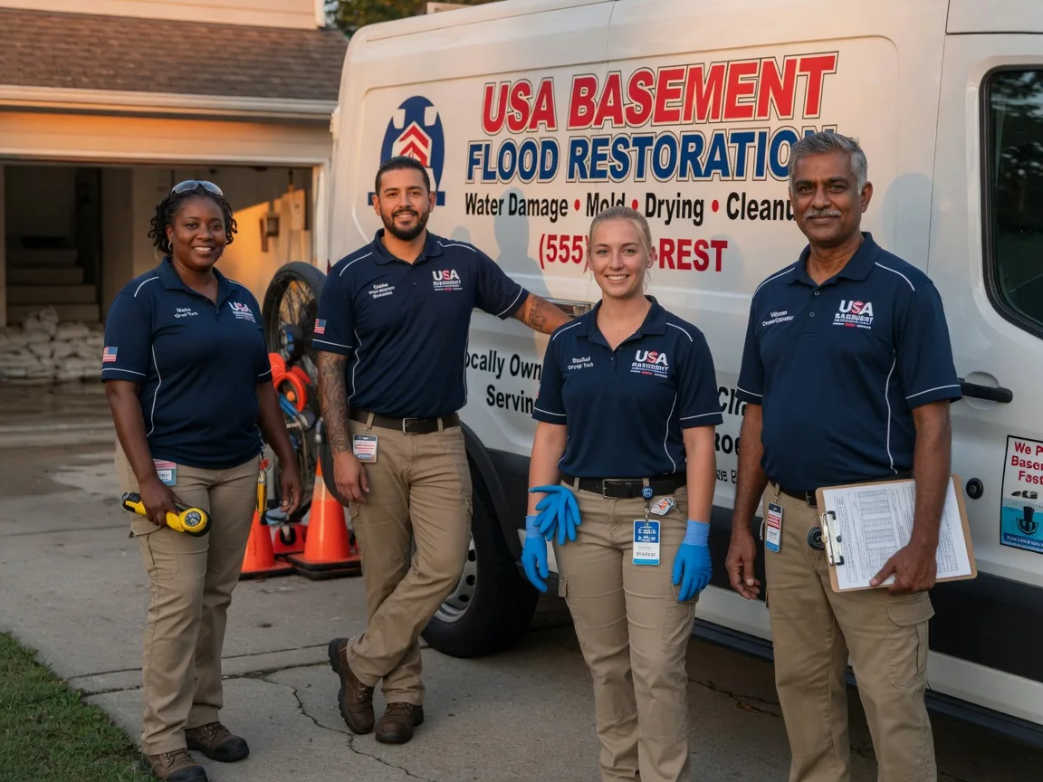 Basement Flood Cleanup company in Egan, LA