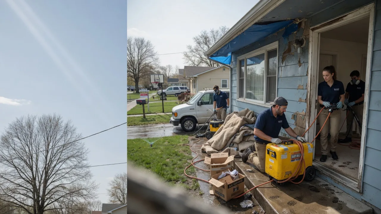 Basement Flood Cleanup in Egan, LA near me